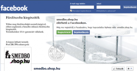 Smedbo.shop.hu a facebookon