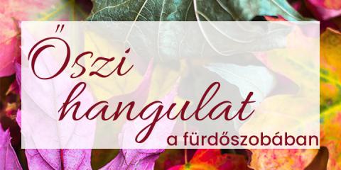 Őszi hangulat a fürdőszobában